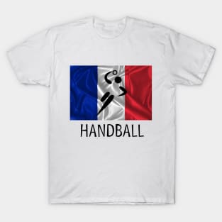 European Team Handball Basic Sport Design France T-Shirt
